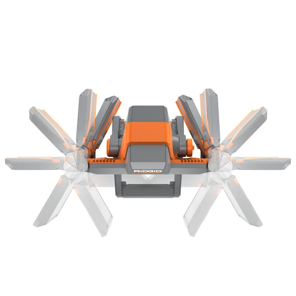 RIDGID 18-Volt Hybrid Folding Panel Light (Tool Only) 8 RIDGID 18-Volt Hybrid Folding Panel Light (Tool Only) - Image 6