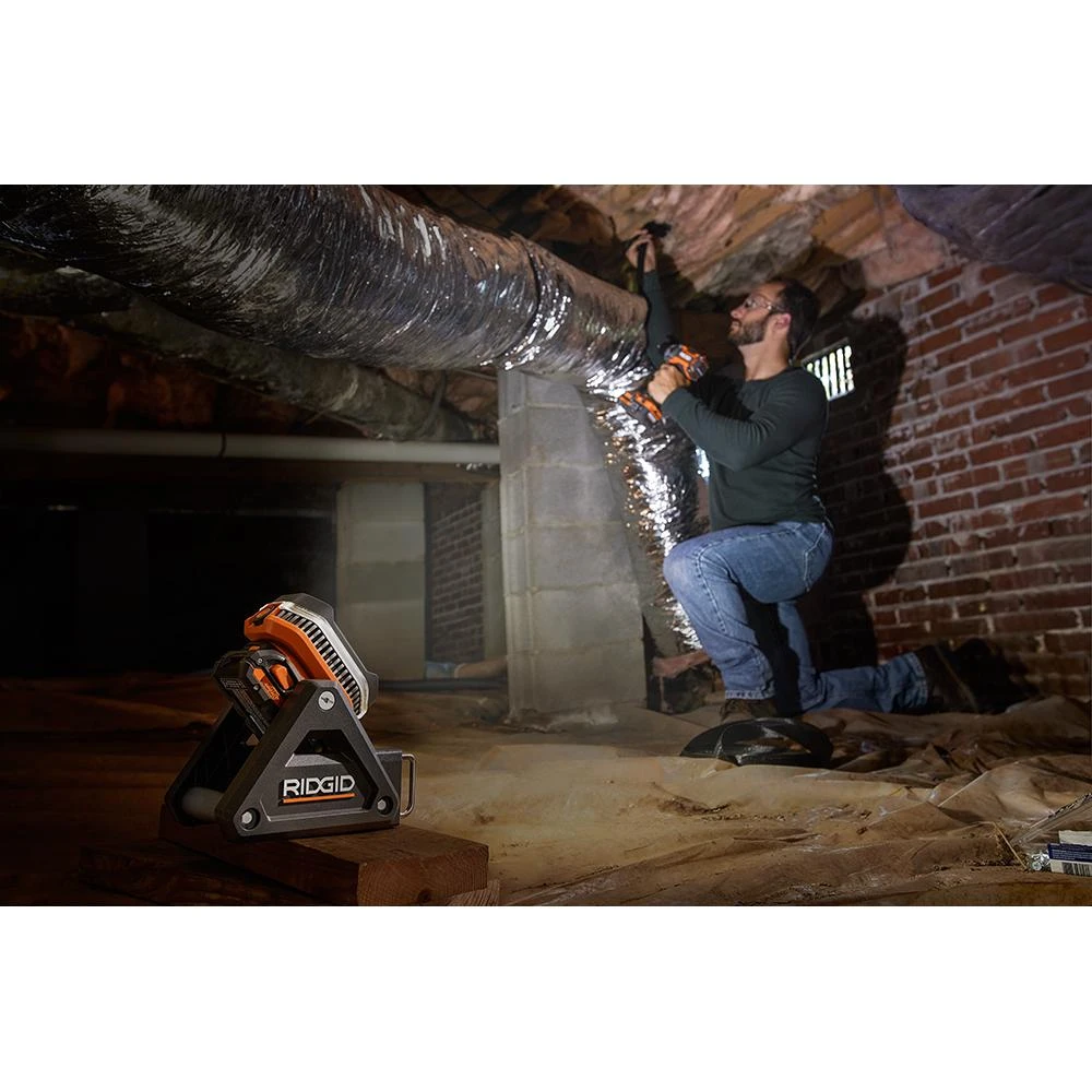 RIDGID 18-Volt GEN5X Cordless Flood Light With Detachable Light (Tool-Only) 9 RIDGID 18-Volt GEN5X Cordless Flood Light With Detachable Light (Tool-Only) - Image 7