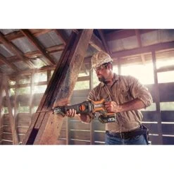 RIDGID 18-Volt OCTANE MEGAMax Brushless Power Base With Reciprocating Saw Attachment -Tool Discount Store ridgid multi tools r86400b r86401b 1f 1000