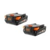RIDGID 18V Compact Lithium-Ion Battery 2-Pack 2 RIDGID 18V Compact Lithium-Ion Battery 2-Pack -Tool Discount Store ridgid power tool batteries ac8400802p 64 1000