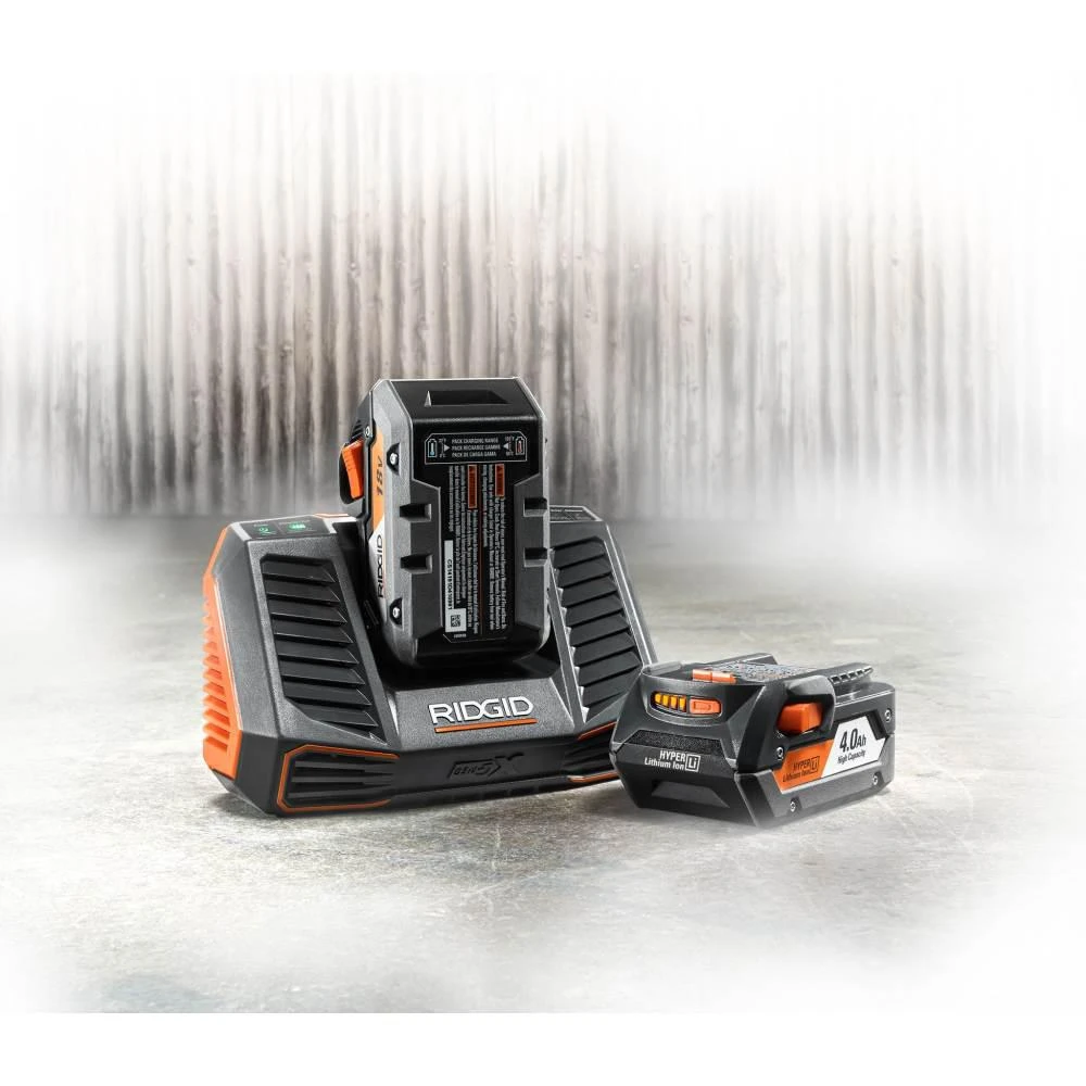 RIDGID 18-Volt Dual Chemistry Rapid Charger 12 RIDGID 18-Volt Dual Chemistry Rapid Charger - Image 10