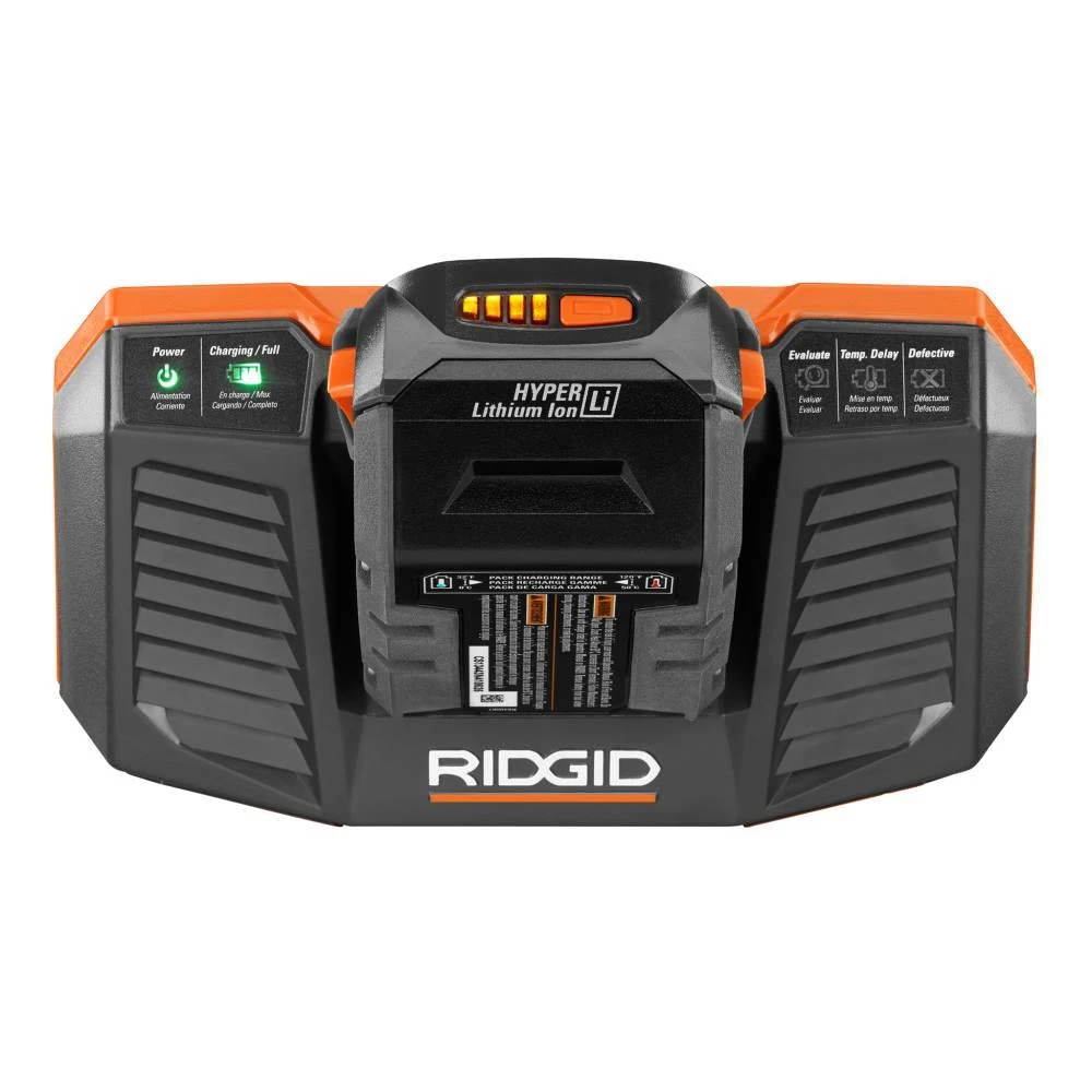 RIDGID 18-Volt Dual Chemistry Rapid Charger 7 RIDGID 18-Volt Dual Chemistry Rapid Charger - Image 5
