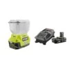 RYOBI 18-Volt ONE+ Cordless EVERCHARGE LED Area Light And Wall Mount Adaptor Charger With 2.0 Ah Battery And Charger Kit 2 RYOBI 18-Volt ONE+ Cordless EVERCHARGE LED Area Light And Wall Mount Adaptor Charger With 2.0 Ah Battery And Charger Kit -Tool Discount Store ryobi jobsite lighting p784n p163 64 1000