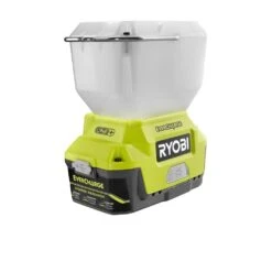 RYOBI 18-Volt ONE+ Cordless EVERCHARGE LED Area Light And Wall Mount Adaptor Charger With 2.0 Ah Battery And Charger Kit -Tool Discount Store ryobi jobsite lighting p784n p163 a0 1000