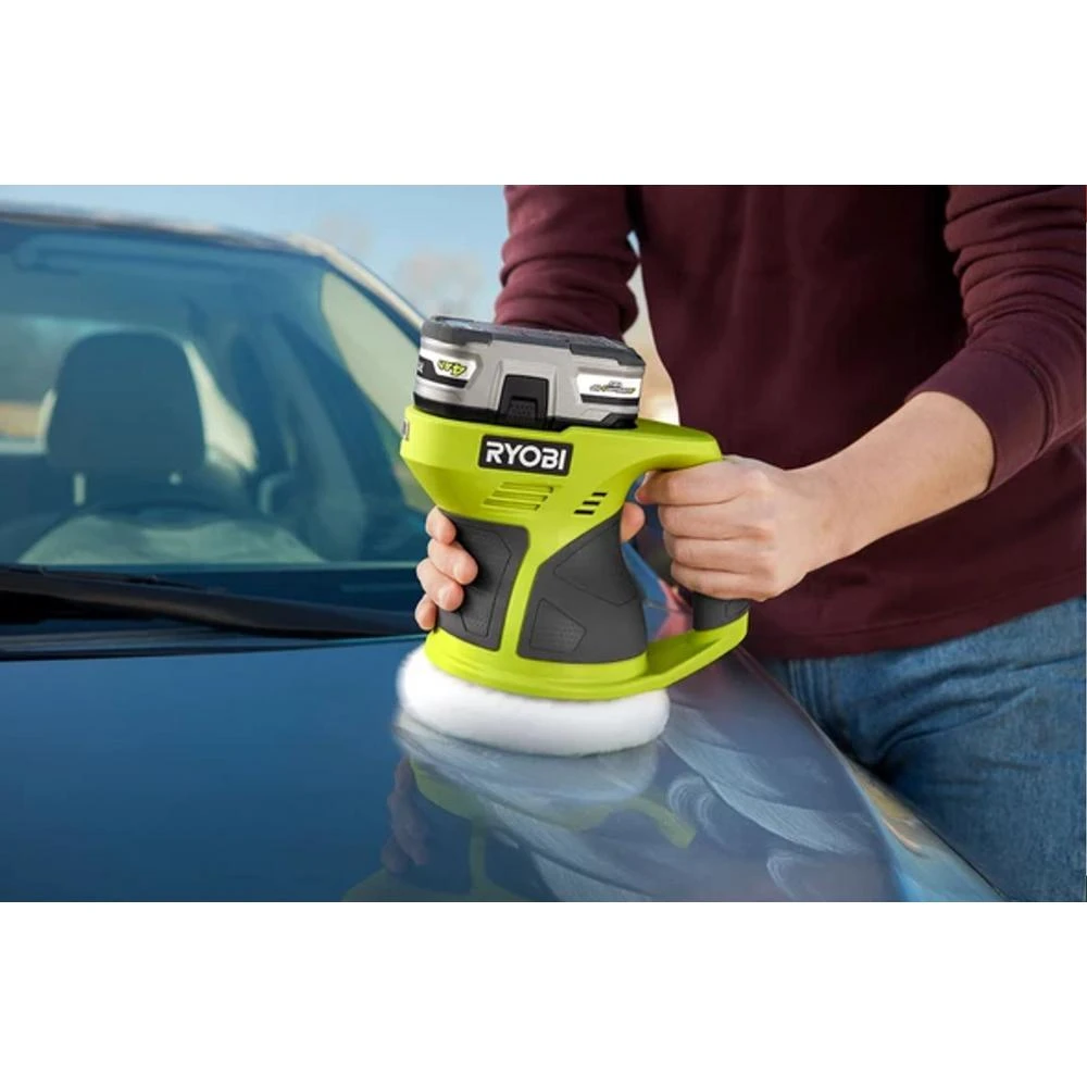 RYOBI 18-Volt ONE+ Cordless 6 In. Buffer (Tool-Only) 9 RYOBI 18-Volt ONE+ Cordless 6 In. Buffer (Tool-Only) - Image 7
