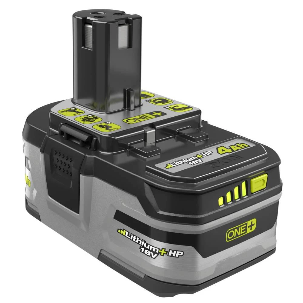 RYOBI 18-Volt ONE+ Lithium-Ion 4.0 Ah LITHIUM+ HP High Capacity Battery 2-Pack 7 RYOBI 18-Volt ONE+ Lithium-Ion 4.0 Ah LITHIUM+ HP High Capacity Battery 2-Pack - Image 5