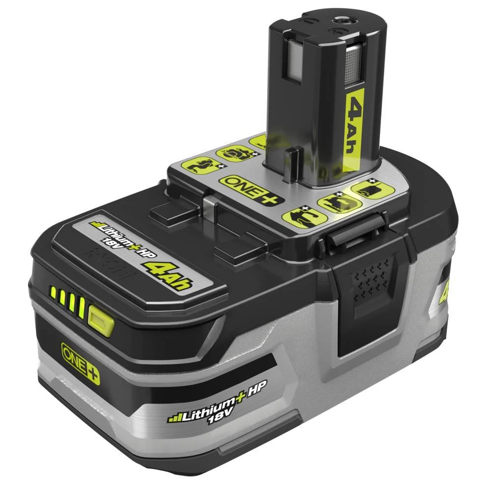 RYOBI 18-Volt ONE+ Lithium-Ion 4.0 Ah LITHIUM+ HP High Capacity Battery 2-Pack 8 RYOBI 18-Volt ONE+ Lithium-Ion 4.0 Ah LITHIUM+ HP High Capacity Battery 2-Pack - Image 6