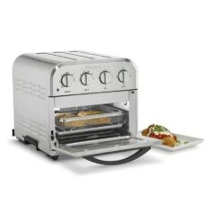 Cuisinart Compact 1.2 Qt. Silver Airfryer Toaster Oven 11 Cuisinart Compact 1.2 Qt. Silver Airfryer Toaster Oven -Tool Discount Store silver cuisinart air fryers toa 28 1f 1000