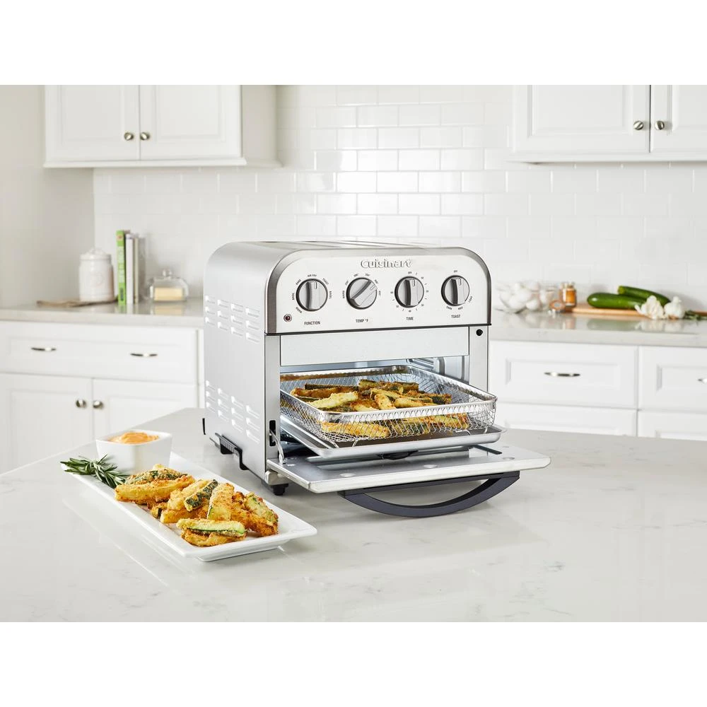 Cuisinart Compact 1.2 Qt. Silver Airfryer Toaster Oven 8 Cuisinart Compact 1.2 Qt. Silver Airfryer Toaster Oven - Image 6