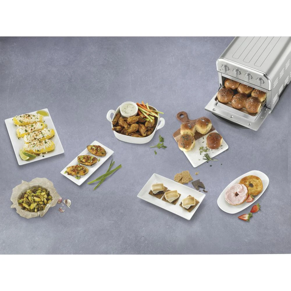 Cuisinart Compact 1.2 Qt. Silver Airfryer Toaster Oven 7 Cuisinart Compact 1.2 Qt. Silver Airfryer Toaster Oven - Image 5