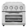 Cuisinart Compact 1.2 Qt. Silver Airfryer Toaster Oven 2 Cuisinart Compact 1.2 Qt. Silver Airfryer Toaster Oven -Tool Discount Store silver cuisinart air fryers toa 28 64 1000