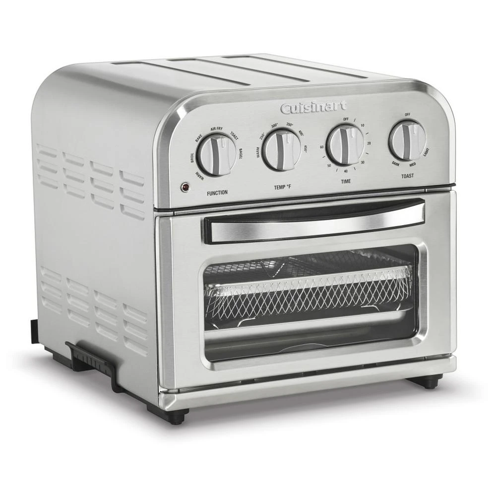 Cuisinart Compact 1.2 Qt. Silver Airfryer Toaster Oven 4 Cuisinart Compact 1.2 Qt. Silver Airfryer Toaster Oven - Image 2