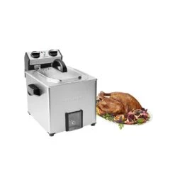 Cuisinart Extra-Large Rotisserie Deep Fryer -Tool Discount Store silver cuisinart deep fryers cdf 500 c3 1000
