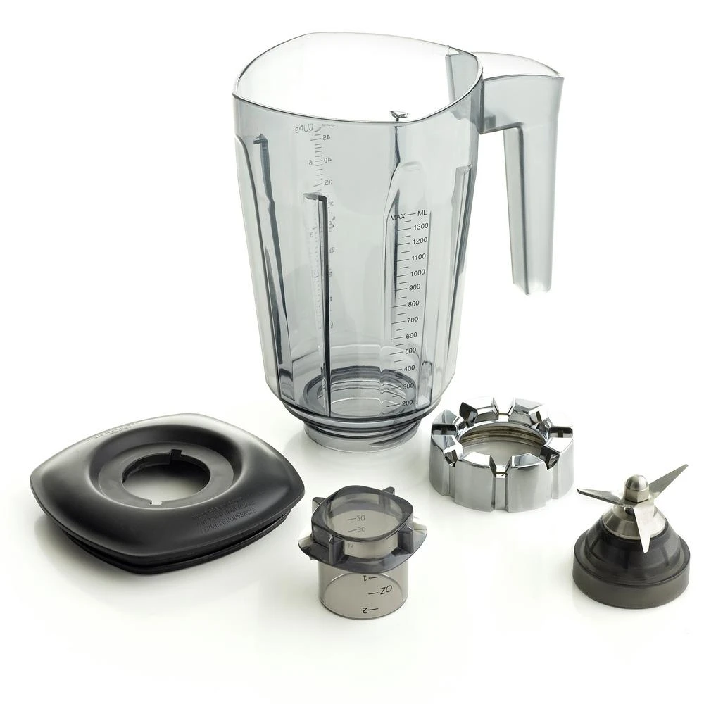 Omega 1 HP High/Low 48 Oz. 2-Speed Silver Blender 6 Omega 1 HP High/Low 48 Oz. 2-Speed Silver Blender - Image 4