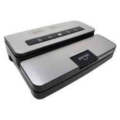 LEM Stainless Steel Vacuum Sealer With Bag Cutter And Holder