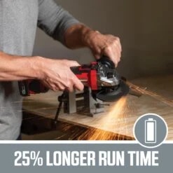 Skil PWRCORE 20-Volt Lithium-ion Cordless 4-1/2 In. Angle Grinder Kit -Tool Discount Store skil angle grinders ag290202 40 1000