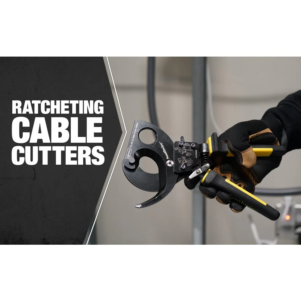 Southwire Heavy-Duty Compact Ratcheting Cable Cutters 4 Southwire Heavy-Duty Compact Ratcheting Cable Cutters - Image 2