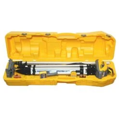 Spectra Precision Complete Laser Level System For Interior And Exterior Use With Tripod Grade Rod 10ths Accessories And System Case