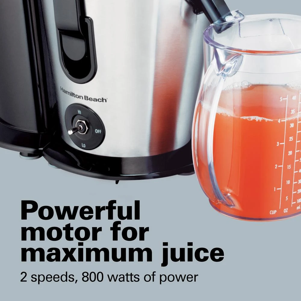 Hamilton Beach Big Mouth Plus 2-Speed Juice Extractor 8 Hamilton Beach Big Mouth Plus 2-Speed Juice Extractor - Image 6