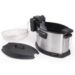 Presto Pro-Fry Electric Rotisserie Turkey Fryer 15 Presto Pro-Fry Electric Rotisserie Turkey Fryer -Tool Discount Store stainless and black presto deep fryers 05487 76 1000