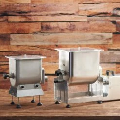 LEM Big Bite Stainless Steel Fixed Position Meat Stand Mixer 50 Lbs. For Big Bite Grinders #12 Head Or Larger -Tool Discount Store stainless lem mixer attachments 1734 4f 1000