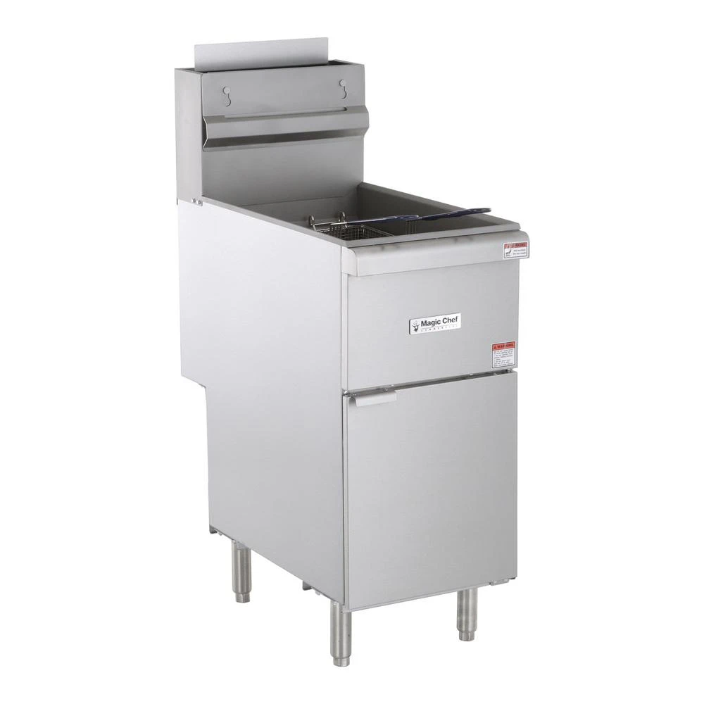 Magic Chef 35 Qt. Stainless Steel Commercial Gas Fryer 5 Magic Chef 35 Qt. Stainless Steel Commercial Gas Fryer - Image 3