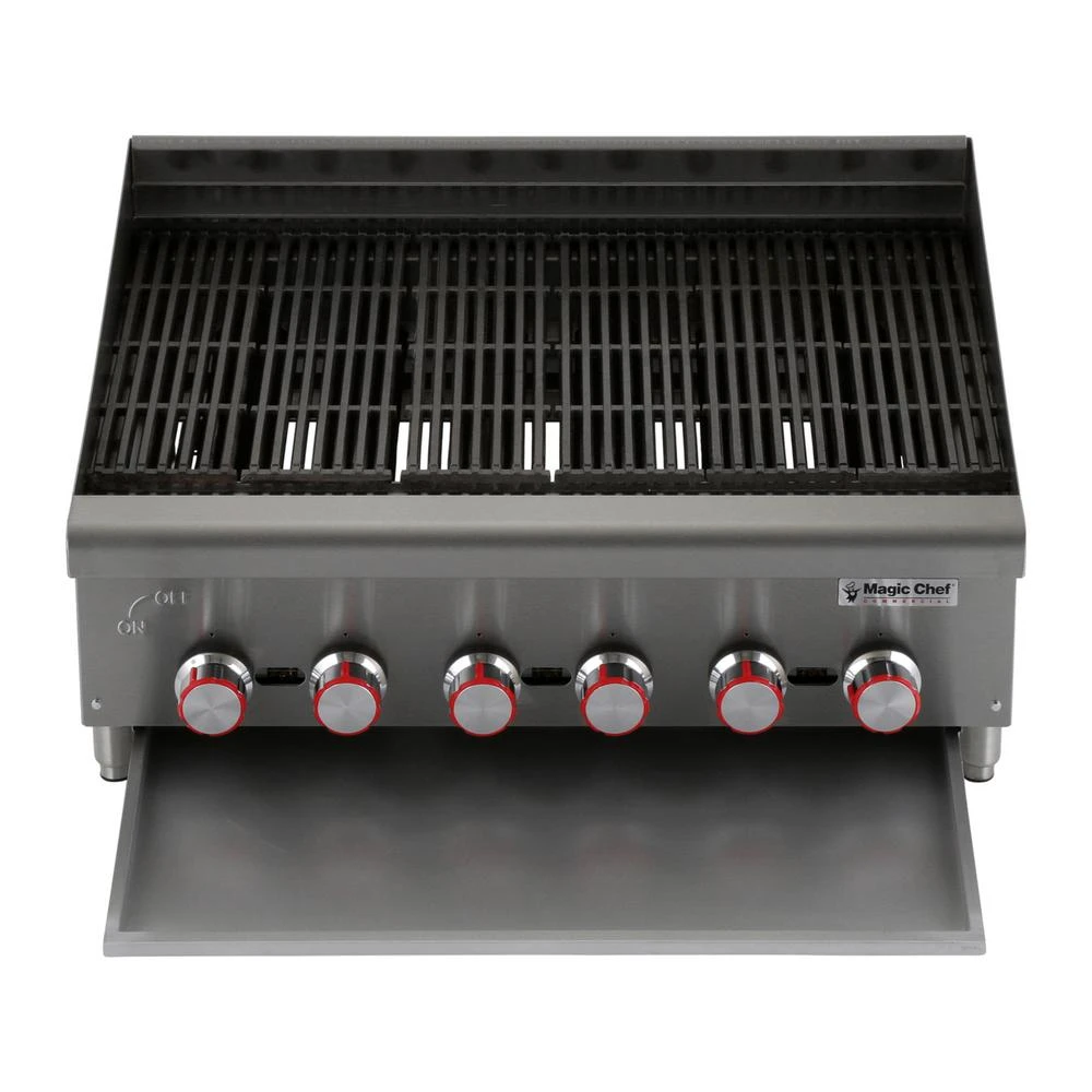 Magic Chef 48 In. Commercial Countertop Radiant Char Broiler 6 Magic Chef 48 In. Commercial Countertop Radiant Char Broiler - Image 4