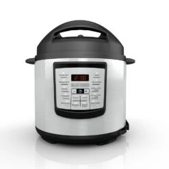 Black & Decker BLACK+DECKER 6 Qt. Stainless Steel Electric Pressure Cooker With Non-Stick Metal Insert