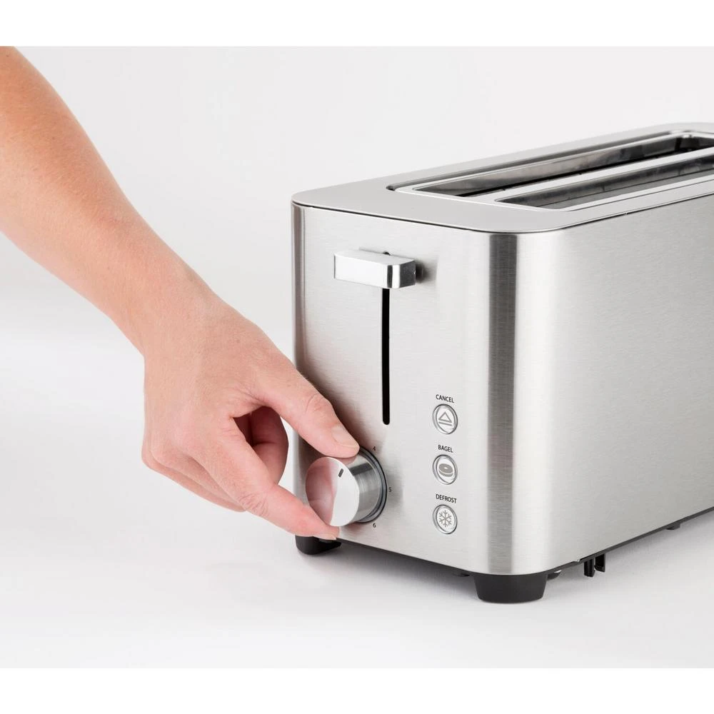 CASO 4-Slice Stainless Steel Wide Slot Toaster 8 CASO 4-Slice Stainless Steel Wide Slot Toaster - Image 6