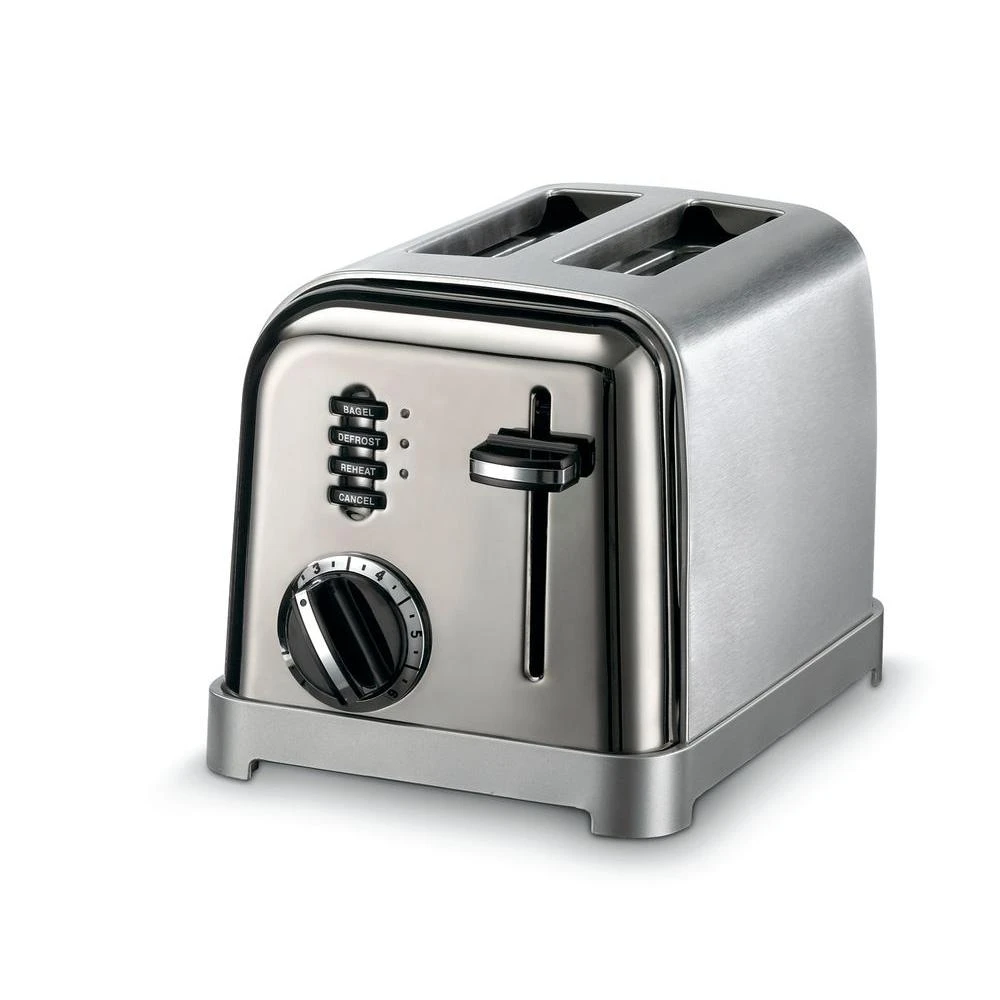 Cuisinart Classic Series 2-Slice Stainless Steel Wide Slot Toaster 3 Cuisinart Classic Series 2-Slice Stainless Steel Wide Slot Toaster