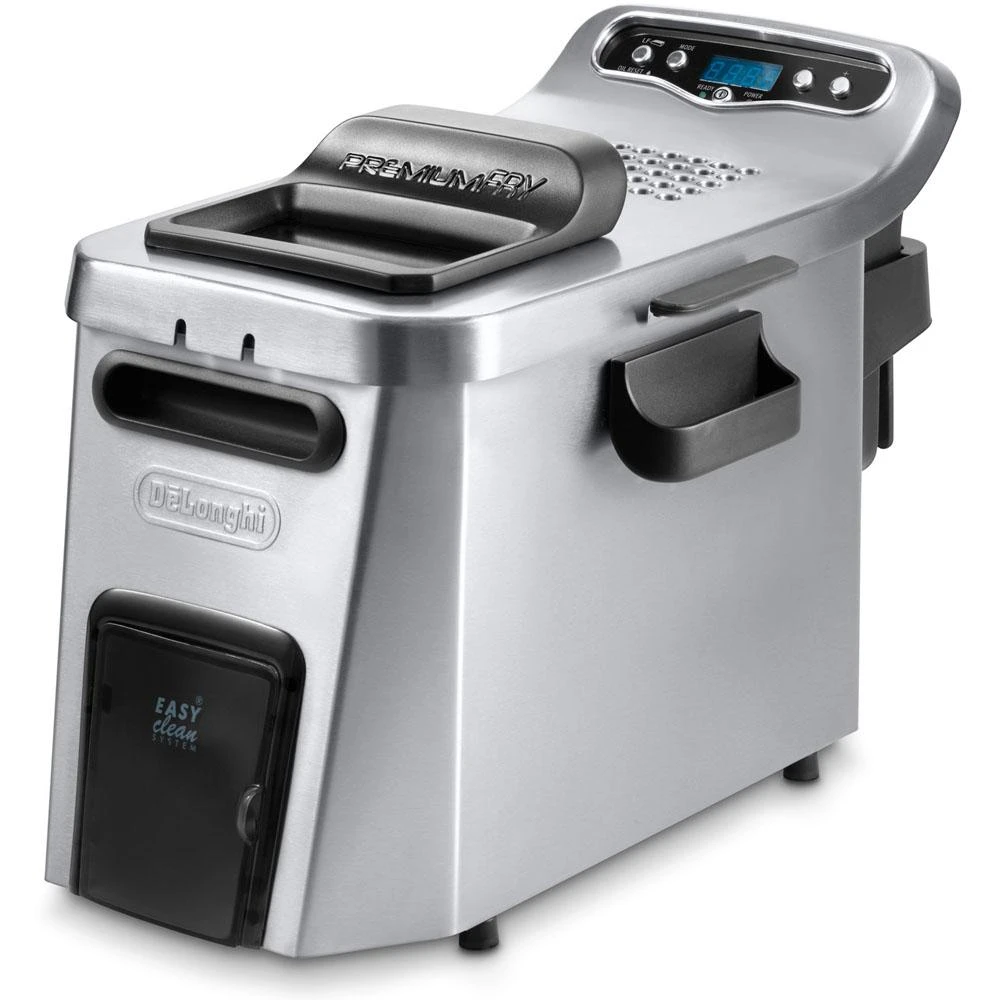 DeLonghi Dual Zone Digital 4L Stainless Steel Deep Fryer With Easy Clean Drain System – D24527DZ 3 DeLonghi Dual Zone Digital 4L Stainless Steel Deep Fryer With Easy Clean Drain System – D24527DZ
