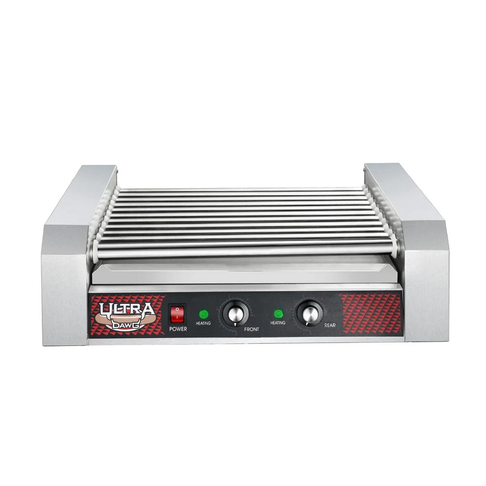 Great Northern Commercial 1650-Watts 30-Hot Dog 11-Roller Grilling Machine 3 Great Northern Commercial 1650-Watts 30-Hot Dog 11-Roller Grilling Machine