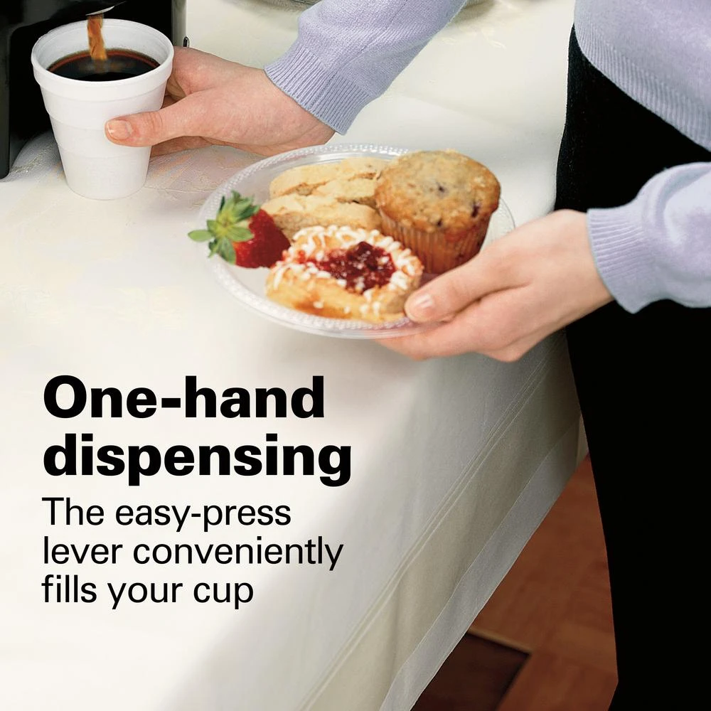 Hamilton Beach 45-Cup Fast Brew Stainless Steel With 1-Hand Dispensing Coffee Urn 8 Hamilton Beach 45-Cup Fast Brew Stainless Steel With 1-Hand Dispensing Coffee Urn - Image 6