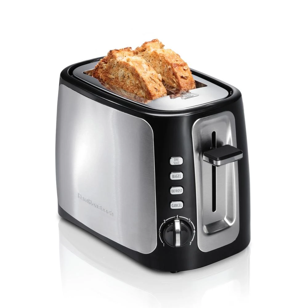 Hamilton Beach Sure Toast 800 W 2-Slice Stainless Steel Wide Slot Toaster 4 Hamilton Beach Sure Toast 800 W 2-Slice Stainless Steel Wide Slot Toaster - Image 2