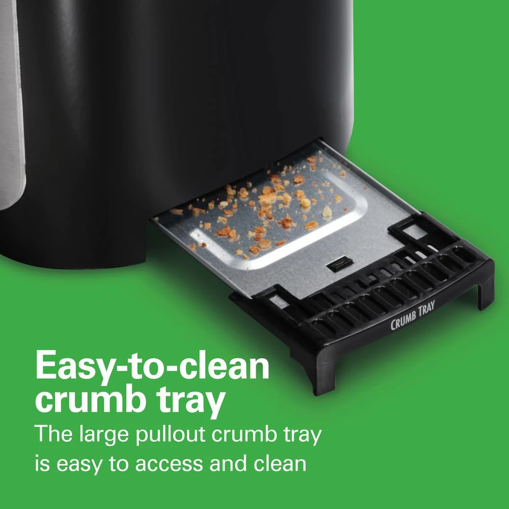 Hamilton Beach Sure Toast 800 W 2-Slice Stainless Steel Wide Slot Toaster 8 Hamilton Beach Sure Toast 800 W 2-Slice Stainless Steel Wide Slot Toaster - Image 6