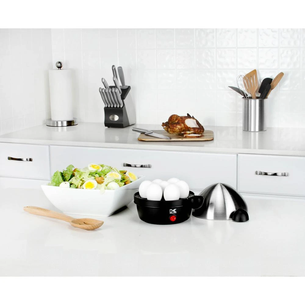 KALORIK 7-Egg Stainless Steel Egg Cooker With Removable Cooking Surface 9 KALORIK 7-Egg Stainless Steel Egg Cooker With Removable Cooking Surface - Image 7