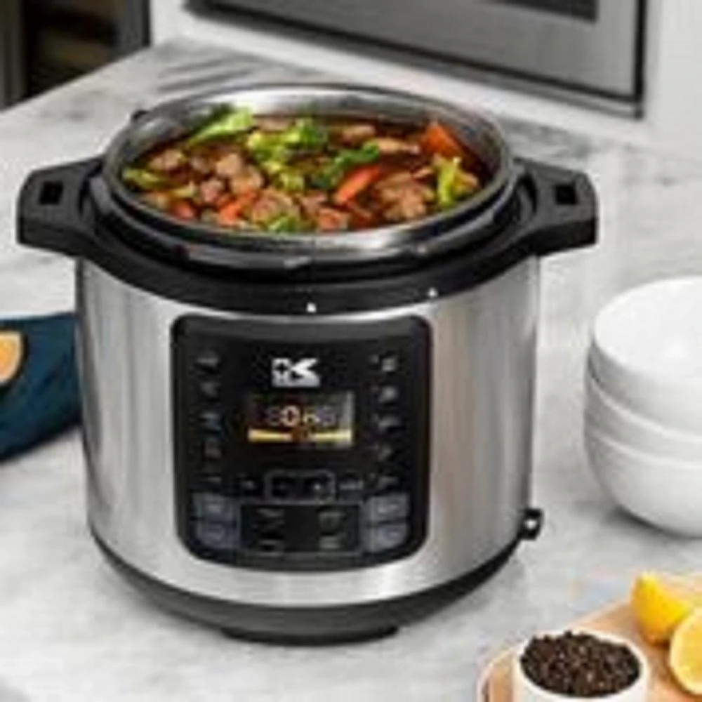 KALORIK 10-in-1 Multi Use 6 Qt. Stainless Steel Electric Pressure Cooker 10 KALORIK 10-in-1 Multi Use 6 Qt. Stainless Steel Electric Pressure Cooker - Image 8