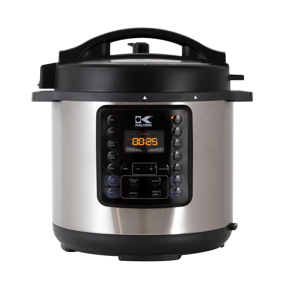 KALORIK 10-in-1 Multi Use 6 Qt. Stainless Steel Electric Pressure Cooker 3 KALORIK 10-in-1 Multi Use 6 Qt. Stainless Steel Electric Pressure Cooker