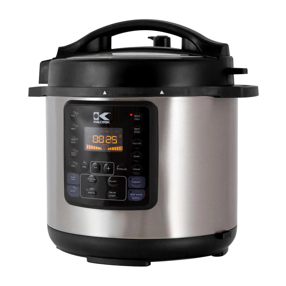 KALORIK 10-in-1 Multi Use 6 Qt. Stainless Steel Electric Pressure Cooker 4 KALORIK 10-in-1 Multi Use 6 Qt. Stainless Steel Electric Pressure Cooker - Image 2