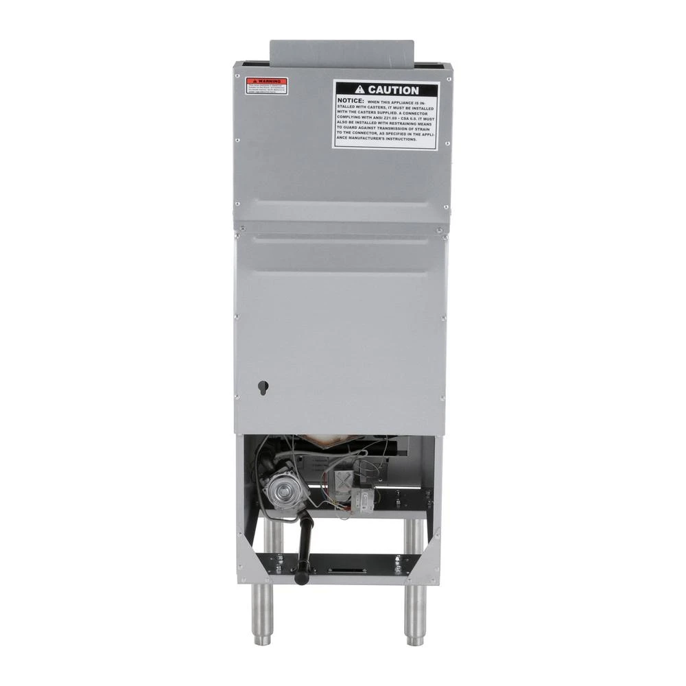 Magic Chef 20.80 Qt. 40 Lbs. Stainless Steel Natural Gas Commercial Fryer 8 Magic Chef 20.80 Qt. 40 Lbs. Stainless Steel Natural Gas Commercial Fryer - Image 6