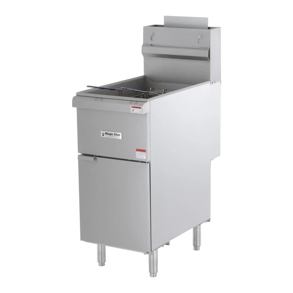 Magic Chef 20 Qt. Stainless Steel Commercial Propane Gas Fryer 4 Magic Chef 20 Qt. Stainless Steel Commercial Propane Gas Fryer - Image 2