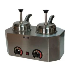 Paragon Pro-Style 32 L Heated Spout Dual-Pump Warmer With 2 Crocks