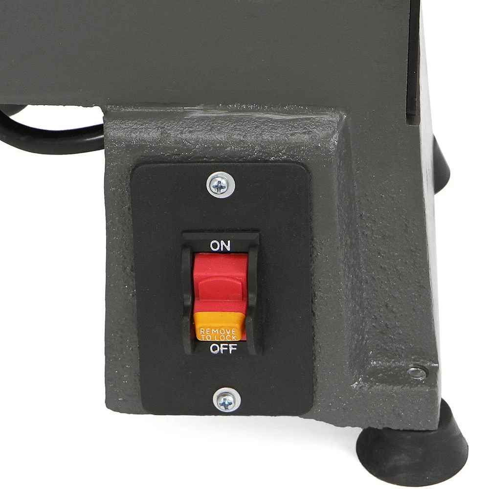 Stark 10 In. X 18 In. 5 Grate Variable-Speed Benchtop Wood Lathe In Gray With Low Noise 6 Stark 10 In. X 18 In. 5 Grate Variable-Speed Benchtop Wood Lathe In Gray With Low Noise - Image 4