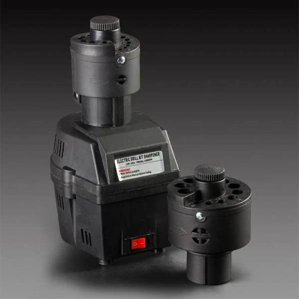 Stark 4.75 In. Drill Bit Sharpener With Dual Heads (9/64 In. To 25/64 In. And 5/16 In. To 5/8 In. Sharpening Size) 4 Stark 4.75 In. Drill Bit Sharpener With Dual Heads (9/64 In. To 25/64 In. And 5/16 In. To 5/8 In. Sharpening Size) - Image 2