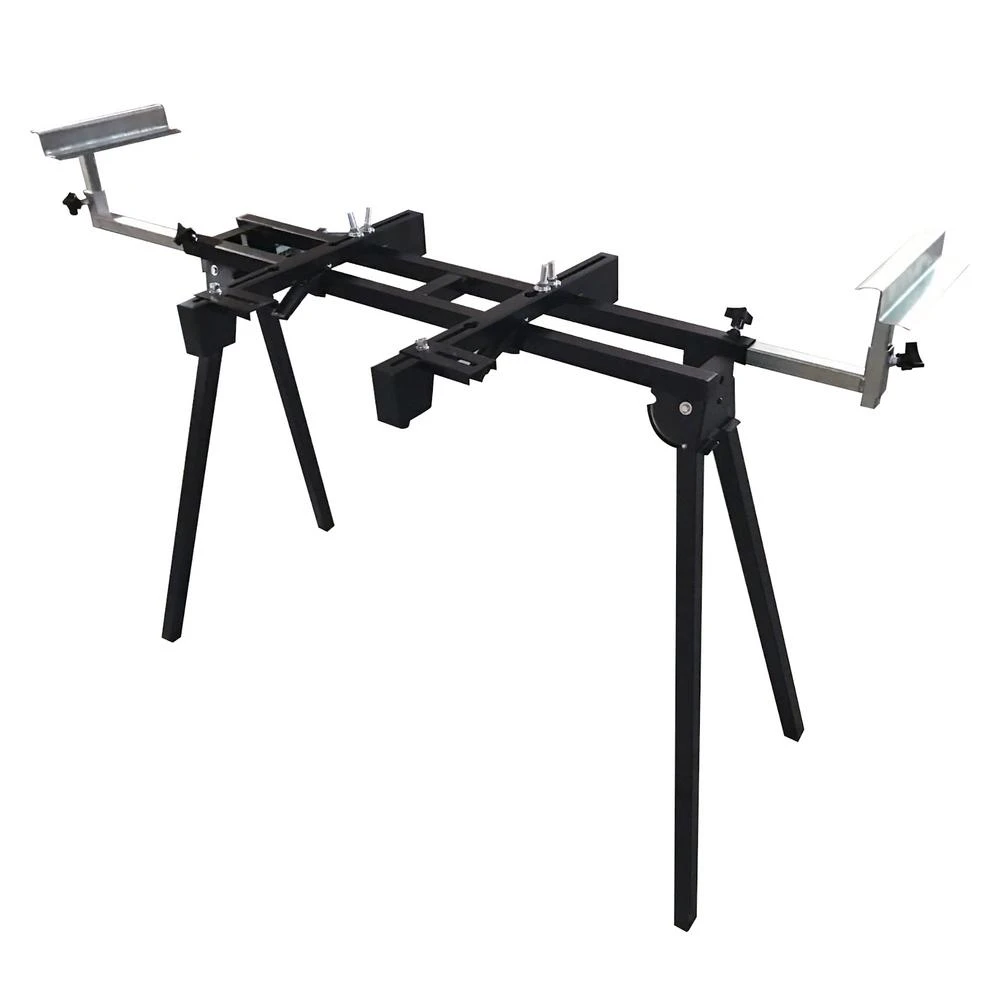 Steel Core 96 In. Folding Miter Saw Work Stand With Quick Mounts 3 Steel Core 96 In. Folding Miter Saw Work Stand With Quick Mounts