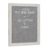 Stonebriar Collection Gray Felt Memo Board With White Wash Wooden Frame 1 Stonebriar Collection Gray Felt Memo Board With White Wash Wooden Frame -Tool Discount Store stonebriar collection memo boards sb 6191a 64 1000