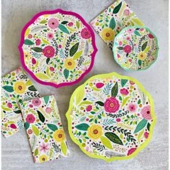 Sugar Plum Party Lunch Napkin Spring Blossoms (32-Piece) 7 Sugar Plum Party Lunch Napkin Spring Blossoms (32-Piece) -Tool Discount Store sugar plum party disposable tableware 2blln 225 4f 1000