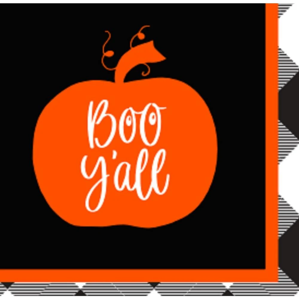 Sugar Plum Party 32-Piece Pumpkin Assorted Disposable Cocktail Paper Napkin 4 Sugar Plum Party 32-Piece Pumpkin Assorted Disposable Cocktail Paper Napkin - Image 2