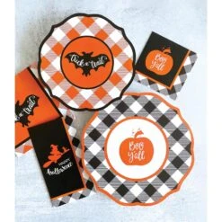 Sugar Plum Party Salad Plate Boo Y’all (16-Piece) 8 Sugar Plum Party Salad Plate Boo Y’all (16-Piece) -Tool Discount Store sugar plum party disposable tableware 2bysp 102 4f 1000