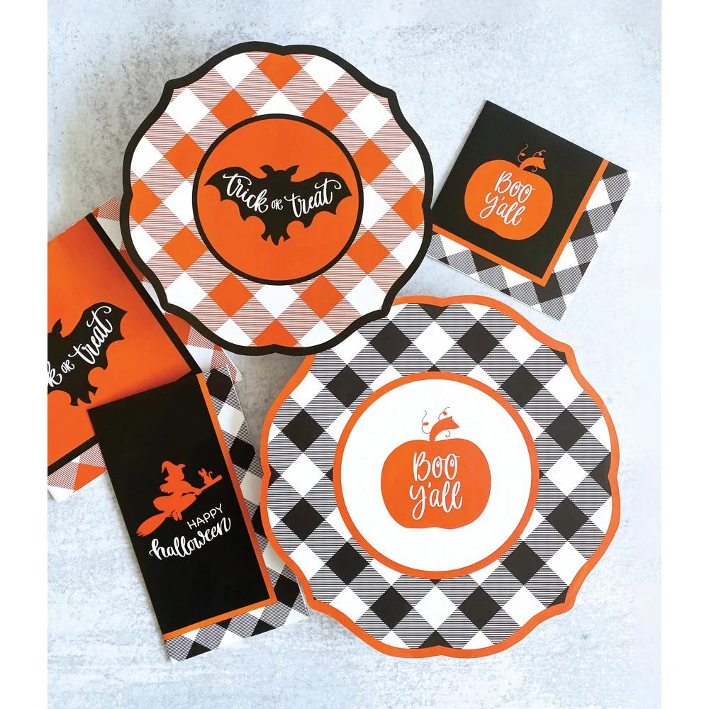 Sugar Plum Party Salad Plate Boo Y’all (16-Piece) 5 Sugar Plum Party Salad Plate Boo Y’all (16-Piece) - Image 3